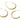 Wire Hook Earring - Brass - 18k real gold plated brass - 9.6gr - MJ200344 - MinjuanRong
