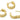 Huggie Hoop Wire Earring - brass - 18k real gold plated - 3.8gr - MJ100421 - MinjuanRong