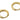 Huggie Hoop Wire Earring - Brass - 18k real gold plated brass - 2.8gr - MJ200252 - MinjuanRong