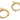 Huggie Hoop Wire Earring - Brass - 18k real gold plated brass - 2.8gr - MJ200264 - MinjuanRong