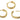 Huggie Hoop Wire Earring - brass - 18k real gold plated - 4.3gr - MJ100413 - MinjuanRong
