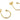 Push Back Stud Earring - Brass - 925 silver stud - 18k real gold plated - 3gr - MJ100695 - MinjuanRong