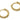 Huggie Hoop Wire Earring - Brass - 18k real gold plated brass - 3.37gr - MJ201216 - MinjuanRong