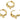 Huggie Hoop Wire Earring - Brass - 18k real gold plated brass - 4.65gr - MJ201196 - MinjuanRong