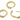 Huggie Hoop Wire Earring - Brass - Zircon - 18k real gold plated - 3.34gr - MJ201266 - MinjuanRong