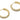 Push Back Stud Earring - Brass - Stainless Steel Stud - 18K Real Gold Plated Brass - 3.9gr - MJ200282 - MinjuanRong