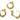 Huggie Hoop Wire Earring - Brass - 18k real gold plated brass - 6.3gr - MJ201183 - MinjuanRong