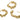 Huggie Hoop Wire Earring - Brass - 18k real gold plated brass - 5.1gr - MJ200519 - MinjuanRong