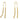 Push Back Stud Earring - Brass - 925 silver stud - 18k real gold plated brass - 10.1gr - MJ102125 - MinjuanRong