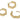 Huggie Hoop Wire Earring - Brass - 18k real gold plated brass - 5.24gr. - MJ201189 - MinjuanRong