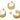 Push Back Stud Earring - Brass - 925 silver stud - 18k real gold plated brass - 11.04gr - MJ201166 - MinjuanRong