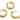 Huggie Hoop Wire Earring - Brass - Zircon - 18k real gold plated brass - 4.19gr - MJ201192 - MinjuanRong