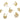 Push Back Stud Earring - brass - Pearl - Zircon - 925 silver stud - 18k real gold plated - 4.4gr - MJ100672 - MinjuanRong