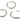 Huggie Hoop Wire Earring - Brass - 18K Real White Gold Plated Brass - 3.8gr - MJ101070 - MinjuanRong