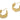 Push Back Stud Earring - brass - 925 silver stud - 18k real gold plated - 8.2gr - MJ200012 - MinjuanRong