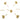 Push Back Stud Earring - Brass - Zircon - 925 silver stud - 18k real gold plated brass - 3.03gr - MJ201163 - MinjuanRong