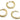 Huggie Hoop Wire Earring - Brass - Zircon - 18k real gold plated brass - 3.3gr - MJ200416 - MinjuanRong
