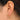 Push Back Stud Earring - brass - stainless steel stud - 18K Real Gold Plated - 5.3gr - MJ200023 - MinjuanRong