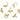 Cuff Earring - Brass - Zircon - 18K Real Gold Plated Brass - 4.7gr - MJ201876 - MinjuanRong