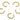 Cuff Earring - Brass - 18K Real Gold Plated Brass - 3.6gr - MJ200335 - MinjuanRong