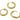 Huggie Hoop Wire Earring - Brass - 18k real gold plated brass - 4.2gr - MJ200309 - MinjuanRong