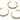 Push Back Stud Earring - Brass - Cubic Zircon - 18K Real Gold Plated Brass - 20.5gr - MJ200395 - MinjuanRong