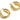 Hinged Back Earring - Brass - 18K Real Gold Plated Brass - 11.9gr - MJ201924 - MinjuanRong