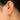Hinged Back Earring - Brass - 18K Real Gold Plated Brass - 11.9gr - MJ201924 - MinjuanRong