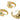 Huggie Hoop Wire Earring - Brass - Zircon - 18K Real Gold Plated Brass - 8.3gr - MJ200436 - MinjuanRong