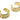 Cuff Earring - Brass - 18k real gold plated brass - 7.3gr - MJ200325 - MinjuanRong