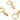 Lever back Earring - Brass - Zircon - 18k real gold plated brass - 3.6gr. - MJ100875 - MinjuanRong
