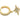 Huggie Hoop Wire Earring - Brass - Zircon - 18K Real Gold Plated Brass - 4gr - MJ200454 - MinjuanRong