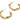 Push Back Stud Earring - brass - 316 stainless steel stud - 18k real gold plated brass - 8.2gr - MJ200036 - MinjuanRong