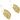 Wire Hook Earring - brass - 18k real gold plated brass - 6.1gr - MJ201123 - MinjuanRong