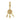 Leverback Earring - Brass - Zircon - 18K Real Gold Plated Brass - 2.4gr - MJ103993 - MinjuanRong