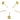 Push Back Stud Earring - Brass - 316 Stainless Steel Stud - 18K Real Gold Plated Brass - 2.9gr - MJ100915 - MinjuanRong