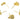 Push Back Stud Earring - Brass - 925 silver stud - Zircon - 18K Real Gold Plated Brass - 3.7gr - MJ100024 - MinjuanRong