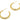 Push Back Stud Earring - Brass - 316 stainless steel stud - 18k real gold plated brass - 10.23gr - MJ200955 - MinjuanRong