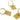 Push Back Stud Earring - brass - 316 stainless steel stud - 18K Real Gold Plated - 12.7gr - MJ200031 - MinjuanRong