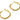 Clasp Back Earring - Brass - Stainless steel stud - 18K Real Gold Plated Brass - 7.3gr - MJ200381 - MinjuanRong