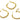 Clasp Back Earring - Brass - Stainless steel stud - 18K Real Gold Plated Brass - 7.3gr - MJ200381 - MinjuanRong