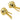Push Back Stud Earring - Brass - Stainless steel stud - 18K Real Gold Plated - 6.1gr - MJ100018 - MinjuanRong