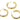 Push Back Stud Earring - Brass - 316 stainless steel stud - 18K Real Gold Plated Brass - 8.62gr - MJ200927 - MinjuanRong