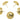 Push Back Stud Earring - brass - Stainless Steel Stud - 18K Real Gold Plated Brass - 6.7gr - MJ200645 - MinjuanRong