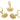 Lever Back Earring - Brass - Cubic Zircon CZ - 18K Real Gold Plated - 5.6gr - MJ100009 - MinjuanRong