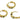 Huggie Hoop Wire Earring - Brass - 316 stainless steel stud - Zircon - 18K Real Gold Plated Brass - 3.8gr - MJ100058 - MinjuanRong