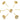 Push Back Stud Earring - Brass - 925 silver stud - Cubic Zircon - 18K Real Gold Plated Brass - 3.2gr - MJ100033 - MinjuanRong