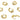 Huggie Hoop Wire Earring - Brass - Cubic Zirconia CZ - 18K Real Gold Plating - 0.9gr - MJ103797 - MinjuanRong