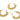 Push Back Stud Earring - Brass - Stainless Steel - Stainless steel stud - 18K Real Gold Plated Brass - 8.1gr - MJ100002 - MinjuanRong
