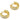 Huggie Hoop Wire Earring - Brass - 316 stainless steel stud - Zircon - 18K Real Gold Plated Brass - 2.8gr - MJ100053 - MinjuanRong
